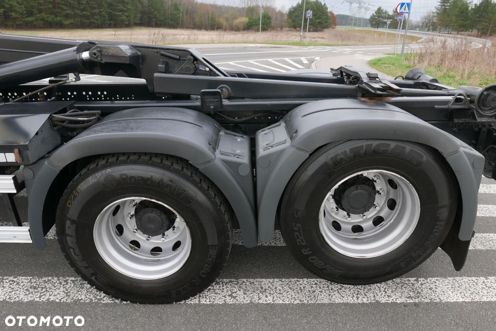 MAN MAN TGS 28.440 6X2 TGA + PALFINGER EPSILON PALIFT HAKOWIEC Z HDS Z DŹWIGIEM DO ZŁOMU KONTENERÓW ODPADÓW - 9