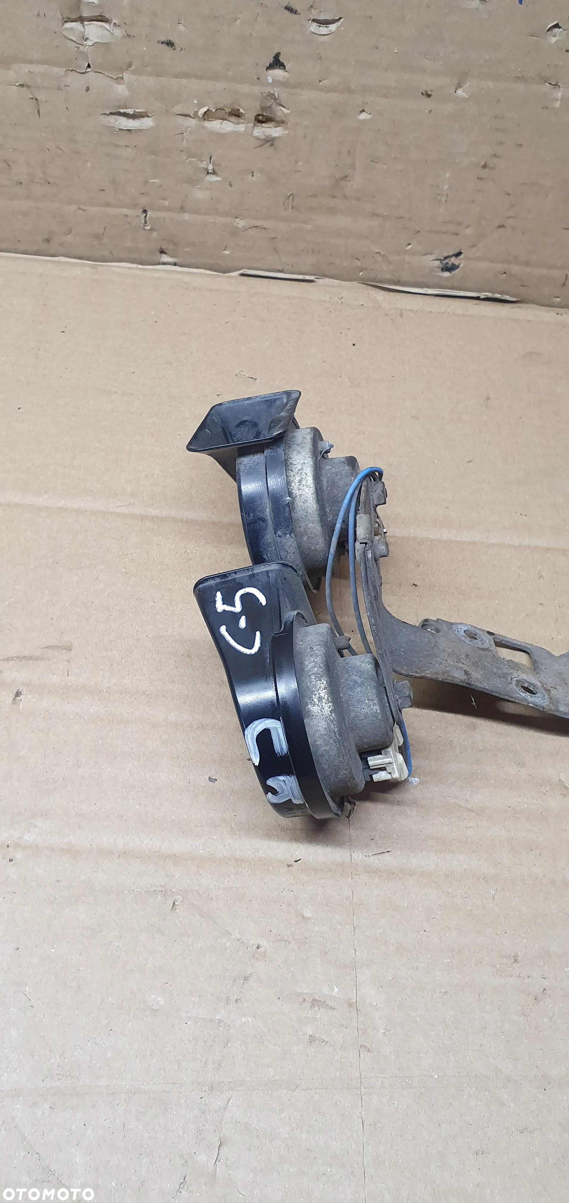 Klakson sygnał dźwiękowy klaksony Citroen C5 III 9684804180 - 2