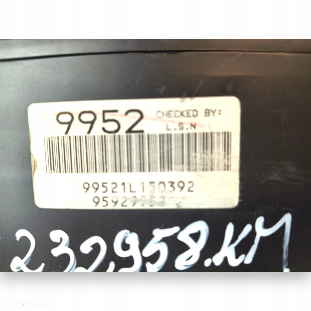 LICZNIK ZEGARY 95929952 Chevrolet Captiva I 2.0 2.2 VCDI Diesel 232 958km - 2