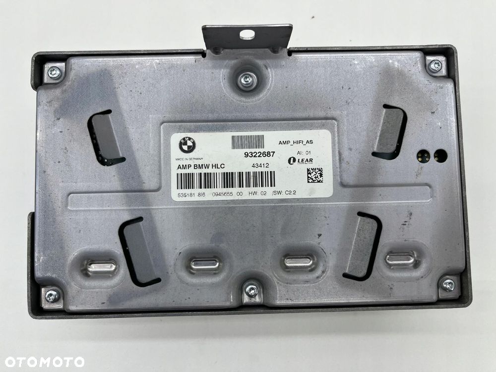 BMW 1 F20 F21 MODUŁ RADIA WZMACNIACZ HIFI 9322687 - 2
