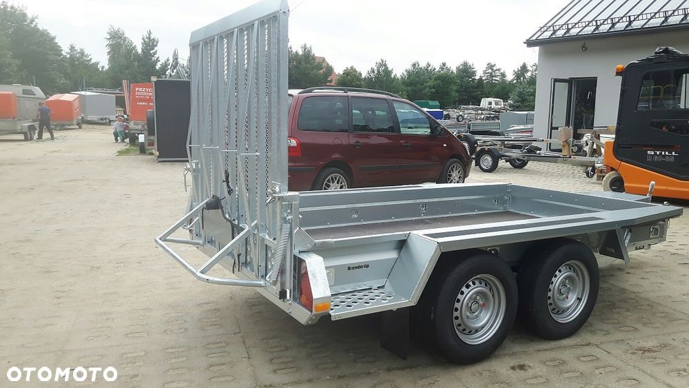 Brenderup Przyczepa MT3080 dmc 2700kg koparkowa mocna koło zapasowe - 11