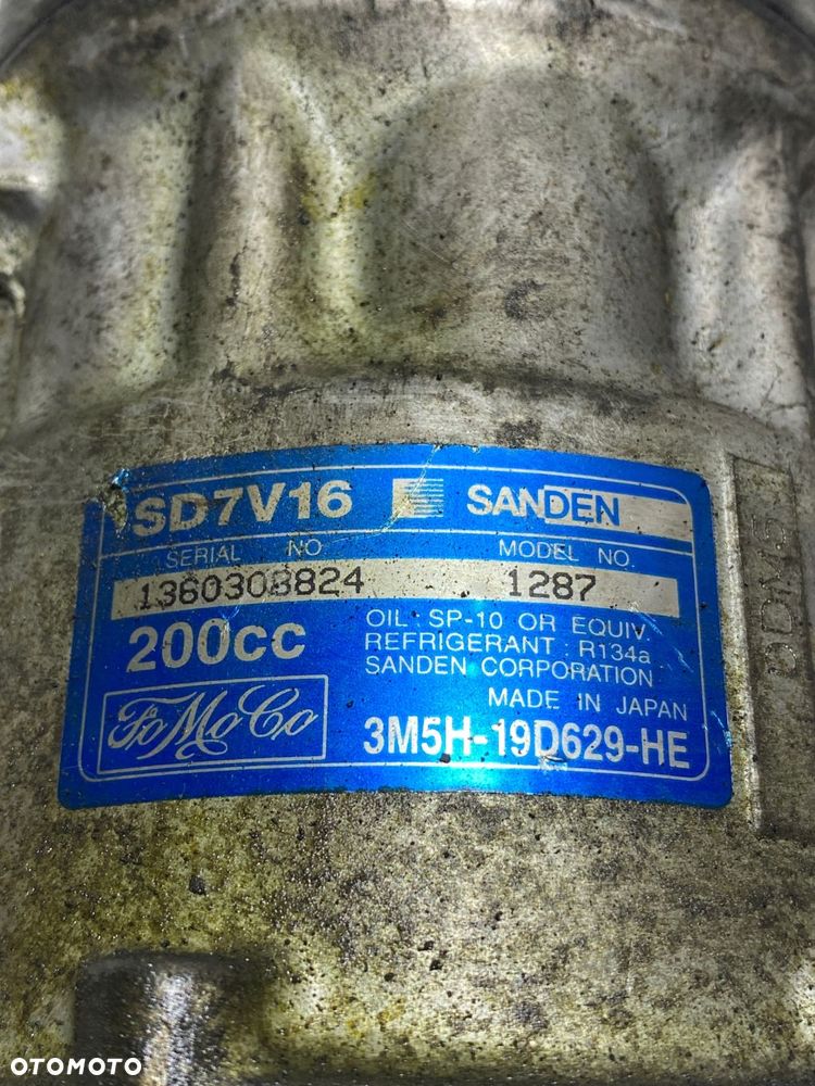 SPRĘŻARKA KOMPRESOR KLIMATYZACJI FORD FOCUS C-MAX I 2.0 TDCI 3M5H-19D629-HE - 2