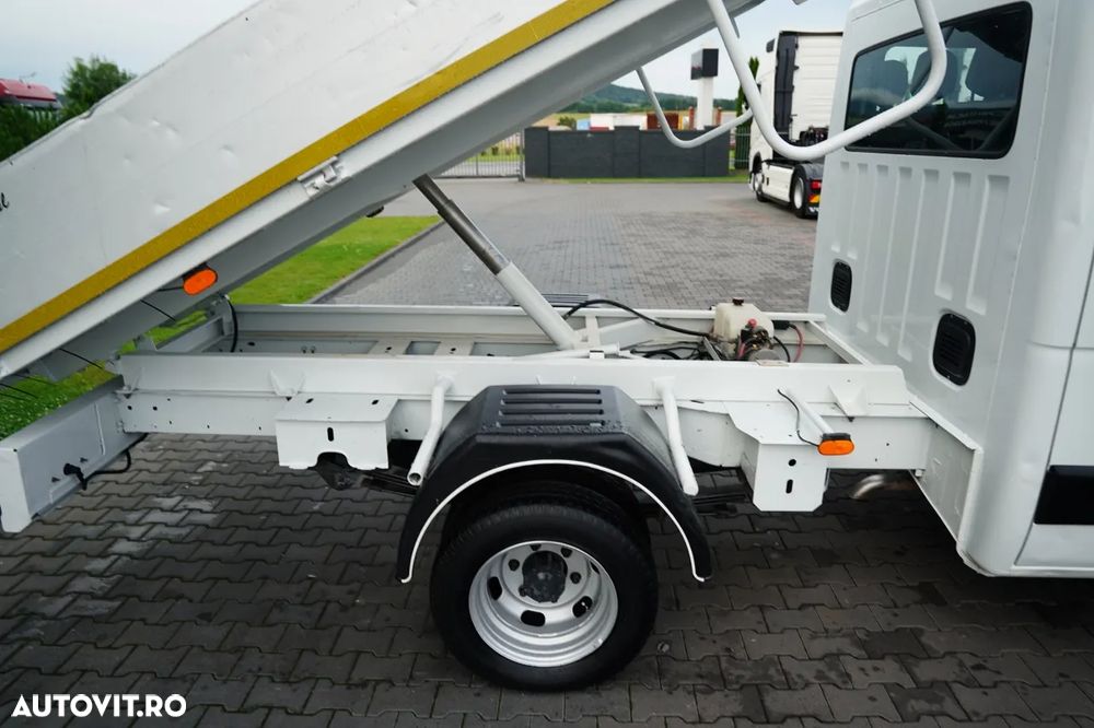 Renault MASTER / DCI 150 / BASCULATOR / CAMION CU TRACȚIE MIXĂ 7 LOCURI / MANUAL / DOUĂ RULOURI - 10