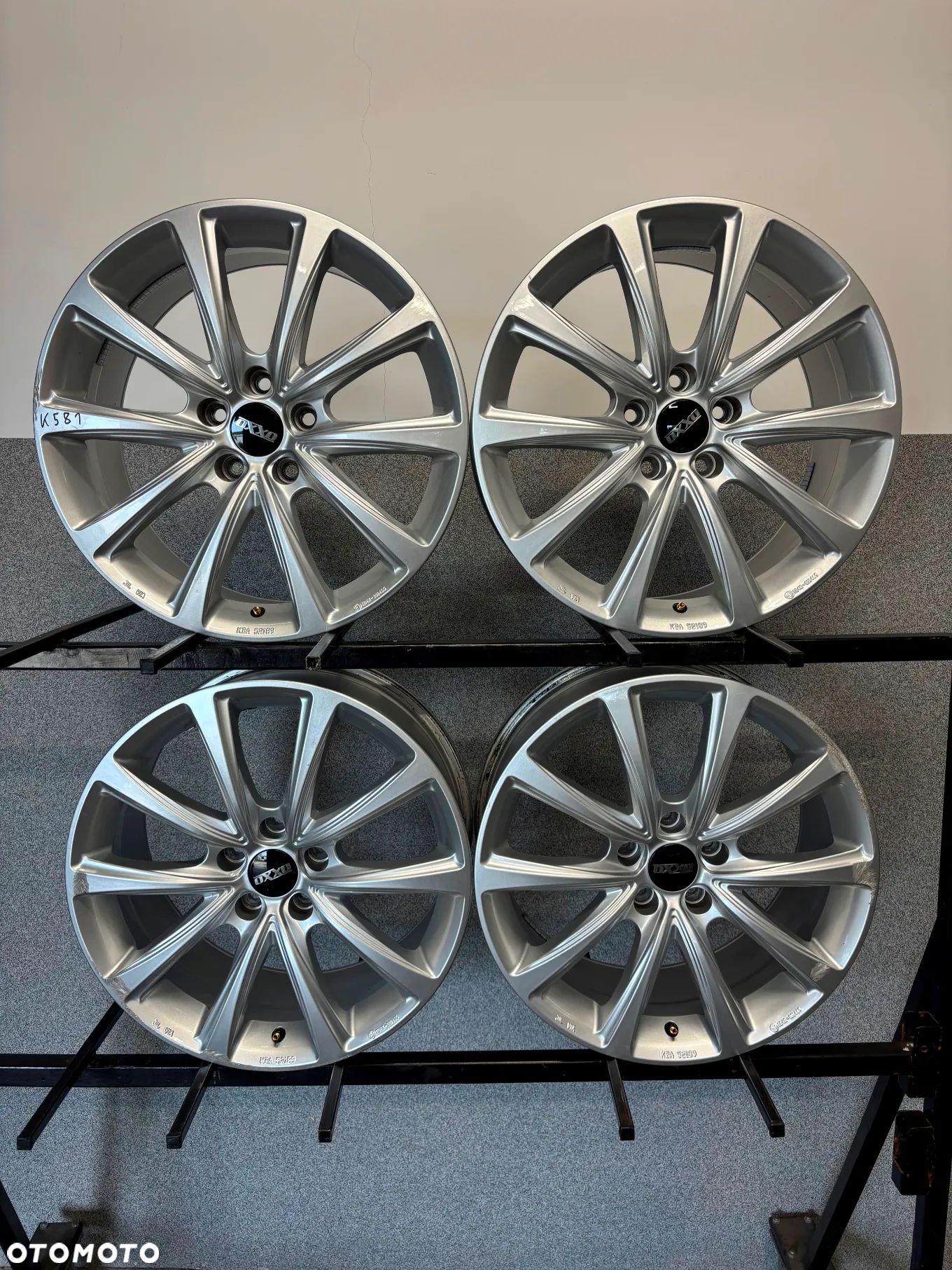 4 FELGI ALU. AUDI A4 8K0, 8W0, A6 C6 C7, VW ARTEON,PASSAT,TIGUAN,SKODA SUPERB 18'' 8J ET39 KBA: 52189 , 124-001465 - 1