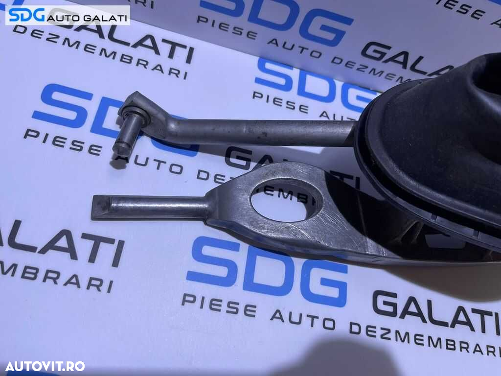Timonerie Ansamblu Maneta Schimbator Cutie Viteze Manuala 6 Trepte BMW Seria 4 F32 F82 420 2.0 D 2013 - 2020 Cod 7602036 25117602036 - 6