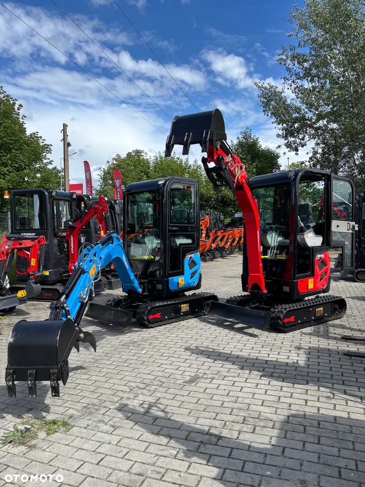 Kingway VIP15 1500kg Gąsienice 230mm Kciuk HYDRAULICZNY 25KM 3cyl DIESEL - 12
