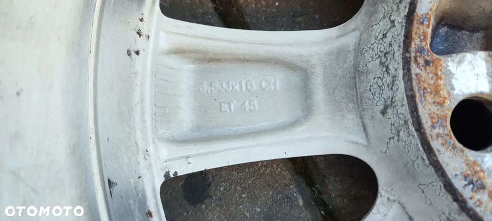 FELGI ALUMINIOWE 5x114.3 42611-05230 6.5Jx16 CALI ET45 TOYOTA KOMPLET AVENSIS T25 T27 VERSO AURIS 4 SZTUKI - 10