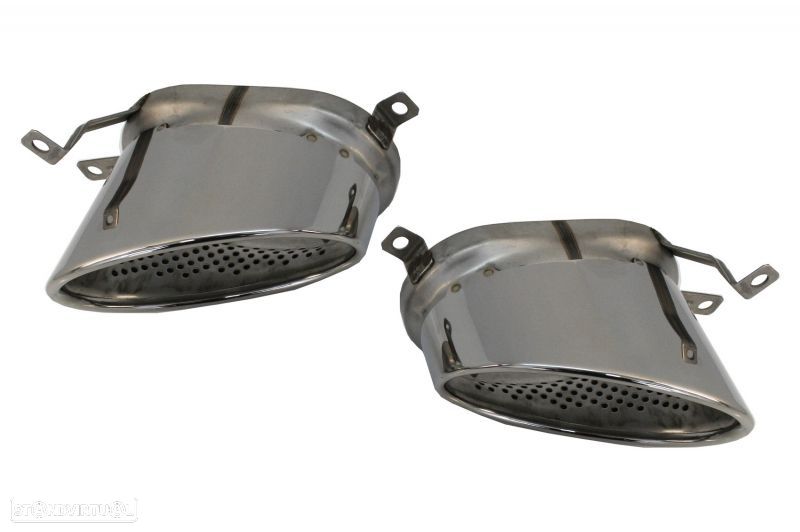 Difusor com Ponteiras Audi A6 4G C7 (2015 a 2018) Look RS6 - 7