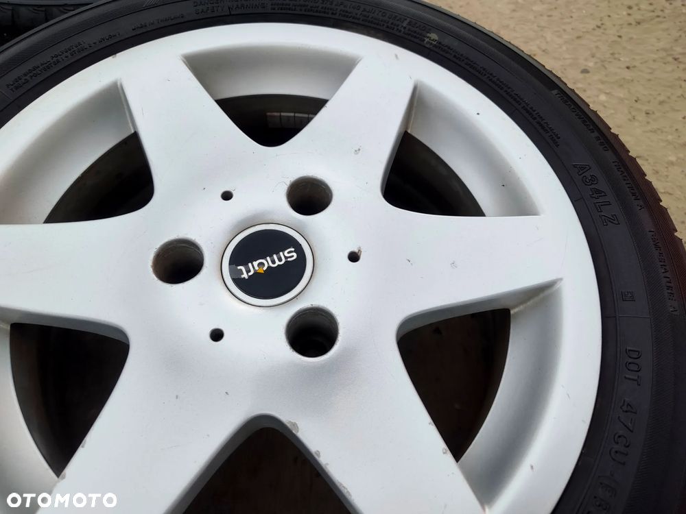 3x112 Felgi Alumniowe Alufelgi Oryginalne 15 Koła Letnie Lato SMART Fortwo I W450 1 II W451 2 Legnica ALU-RAD 5mm 155/60 175/55 - 10