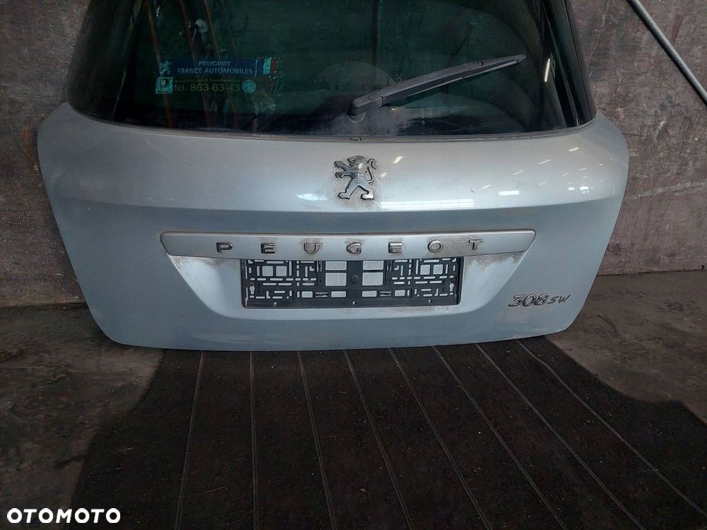 KOMPLETNY TYŁ KLAPA BAGAŻNIKA ZDERZAK LAMPY PEUGEOT 308 T7 KOMBI EZRC - 10