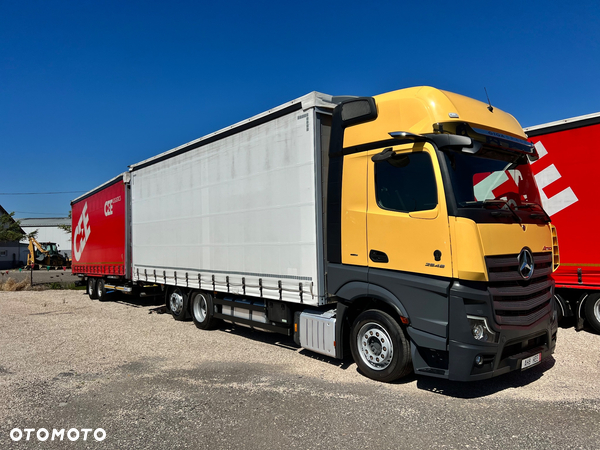 Mercedes-Benz ACTROS  MP5 euro6 6x2 jumbo zestaw  120m 38palet