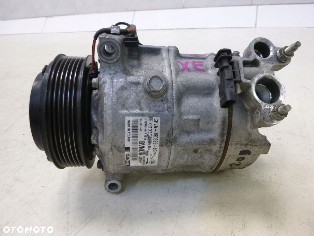 RANGE ROVER EVOQUE SPORT L494 VELAR LAND ROVER DISCOVERY JAGAUR XF X250 E-PACE F-PACE XE KOMPRESOR SPRĘŻARKA KLIMATYZACJI ORYGINAŁ - 2