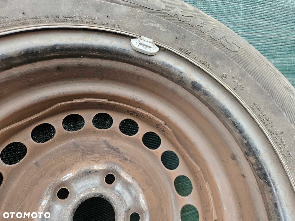 Koło 8D0601027 Felga Blaszak Zapasowe Zapasówka R15 5x112 6J ET45 195/65 VW Passat B5 Audi A4 B6 Skoda Seat - 20