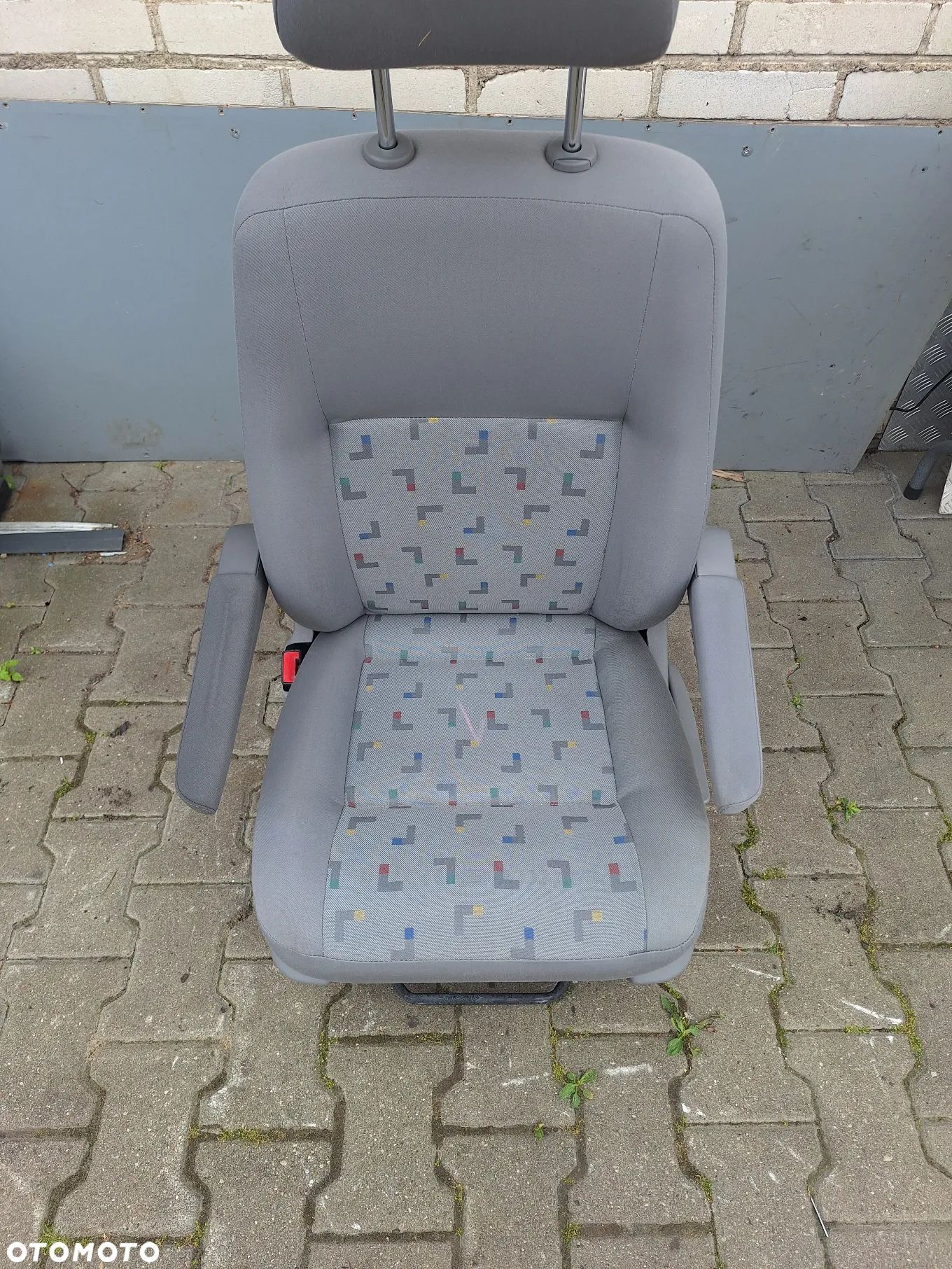FOTEL LEWY PRZÓD KIEROWCY PODŁOKIETNIKI VW TRANSPORTER T5 CARAVELLE - 1