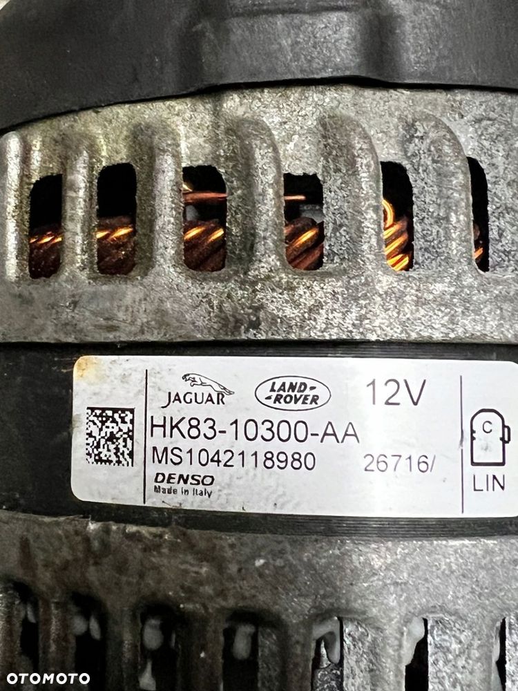 JAGUAR LAND ROVER ALTERNATOR HK83-10300-AA - 3
