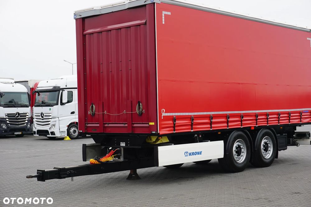 Krone TANDEM / DŁ. 7,3 M / BURTO - FIRANKA / 18 PALET - 12