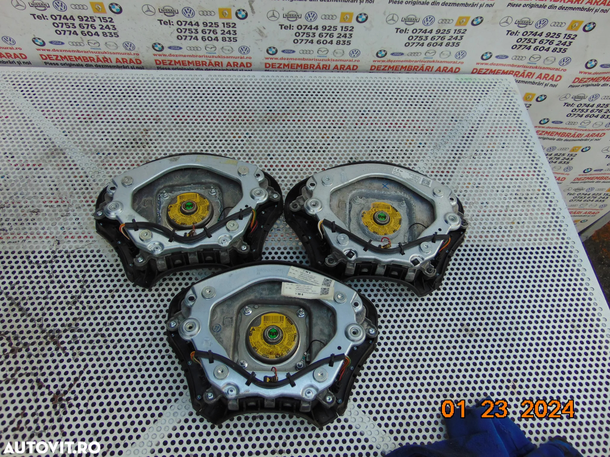 Airbag Volan mercedes Sprinter w906 2006-2013 airbag cu comenzi butoane airbag sofer sprinter w906 - 5