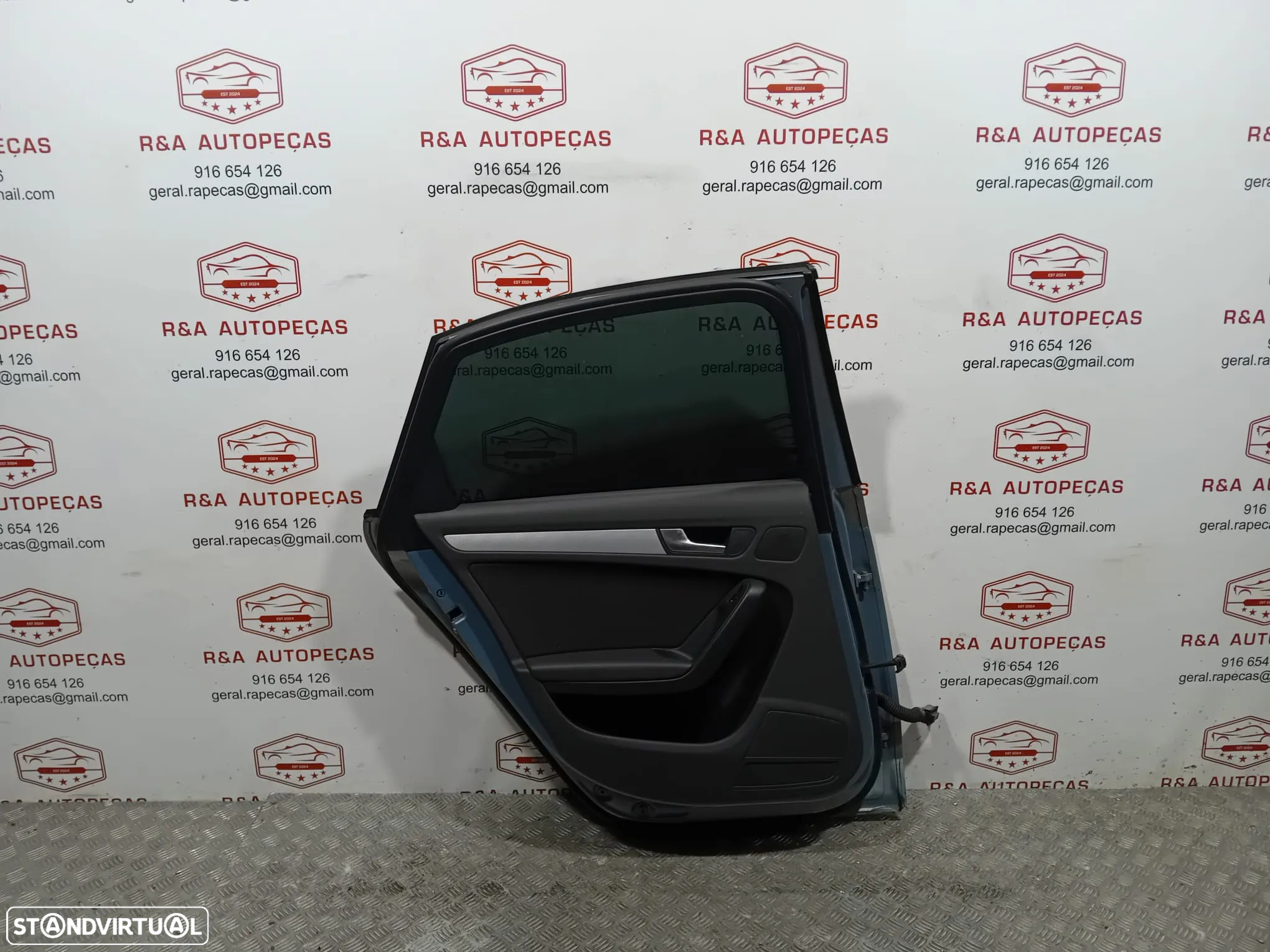 Porta Trás Traseira Esquerda Audi A4 B8 Original - 4