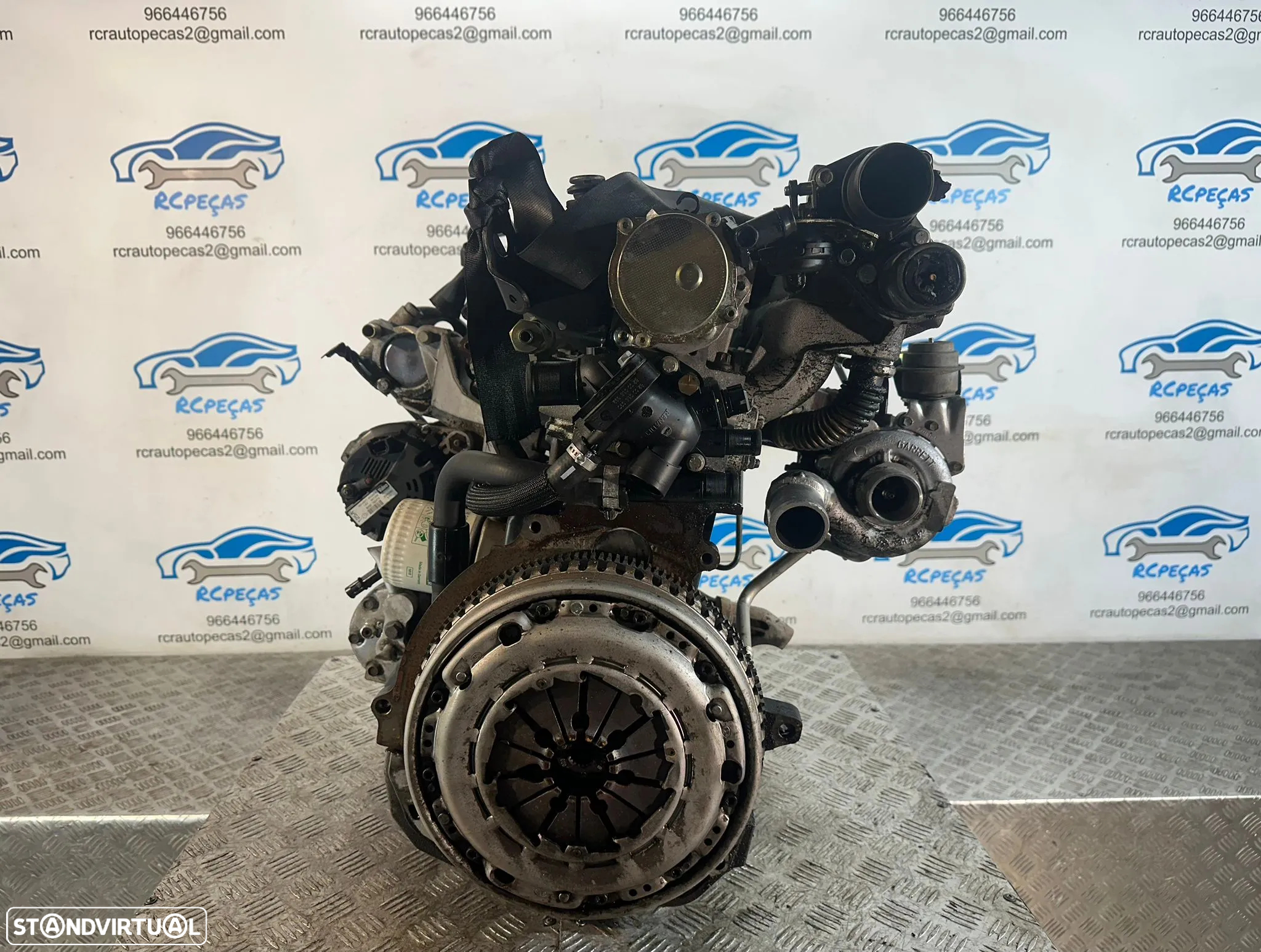 .Motor Completo Renault Volvo 1.9 D DCi 102cv 8v D4192T F9Q2D4192T - 3