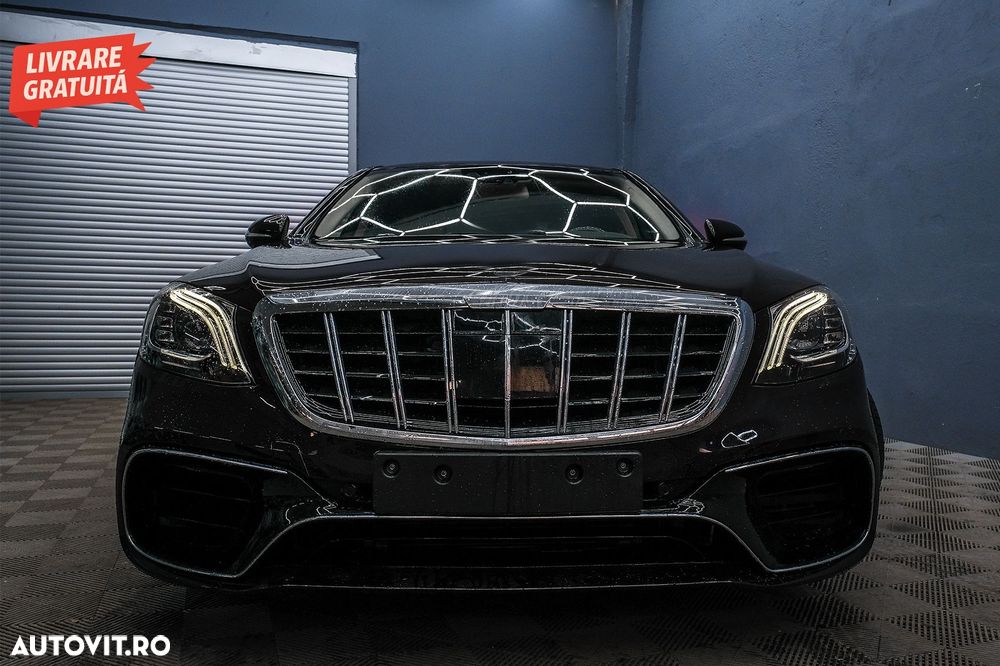 Bandouri Laterale cu Stickere Laterale Negru Mat si Lampi Semnalizare Mercedes G-C- livrare gratuita - 24