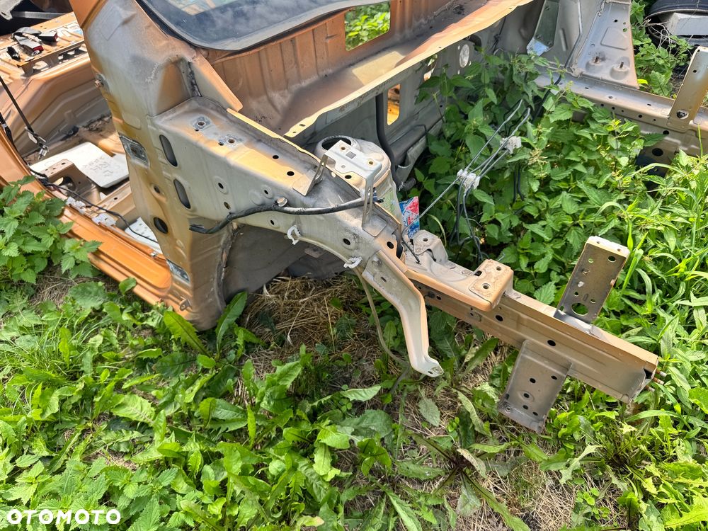 NISSAN MICRA K13 BŁOTNIK ĆWIARTKA TYL PRAWA LEWA PRÓG TYLNY PAS PODŁOGA BAGAŻNIKA - 4