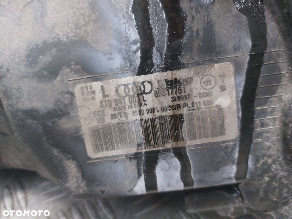 LAMPA LEWY PRZÓD AUDI A5 8T EUROPA XENON 8T0941003L 8K0941597 - 7