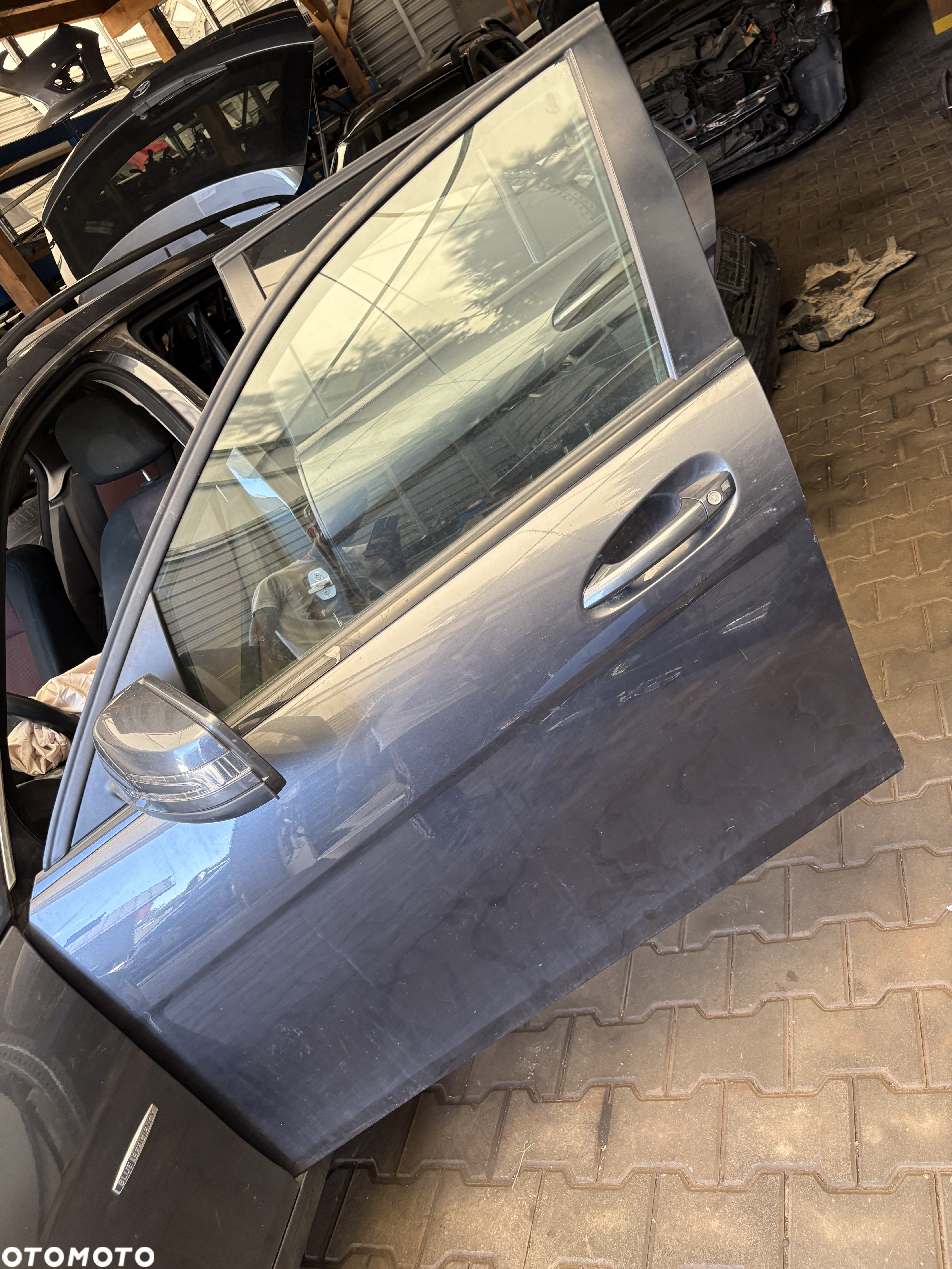 DRZWI LEWA STRONA W204 KOMBI 755 LEWY PRZÓD TYŁ - 4