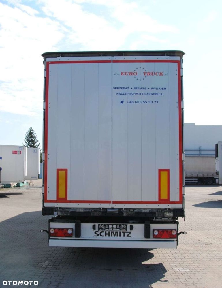 Schmitz Cargobull SCS kurtyna, podnoszona oś - 5