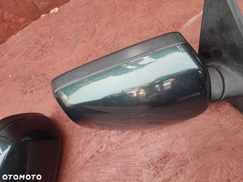 BMW E60 LCI / E61 LCI. ORYGINALNE LUSTERKA EUROPA LEWE / PRAWE ELEKTRYCZNIE SKŁADANE, FOTOCHROMATYCZNE PODGRZEWANE. W KOL. TIEFGRUEN METALLIC. O NR: 7 078 359 / 7 078 360 / 6 974 452 / 6 974 453 OEM. SPRAWNE W 100%. - 10