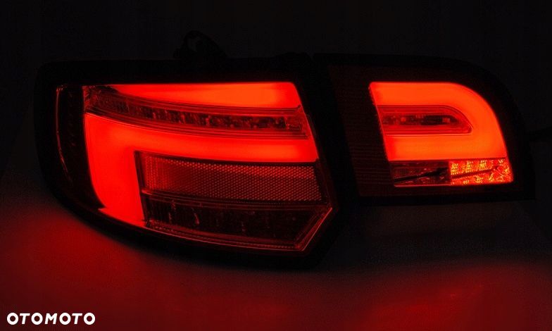 lampy tylne kpl full led bar neon tuning blac audi a3 8p sportback 5d 04-08 - 11