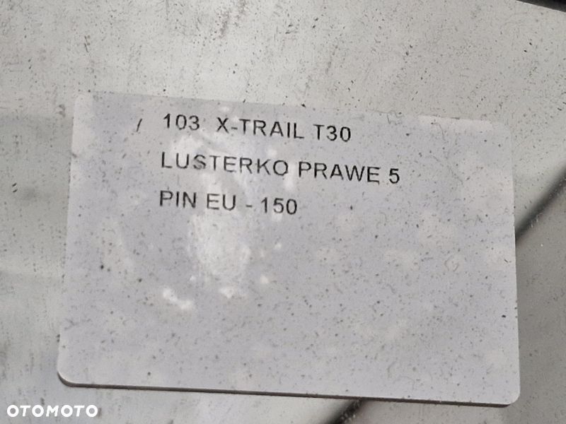 nissan x-trail t30 lusterko drzwi prawe 5 pin eu - 8