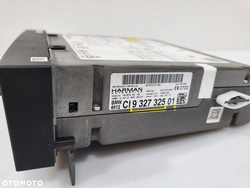 BMW F10 F11 F07 ODTWARZACZ AUDI DVD 9327325 - 5