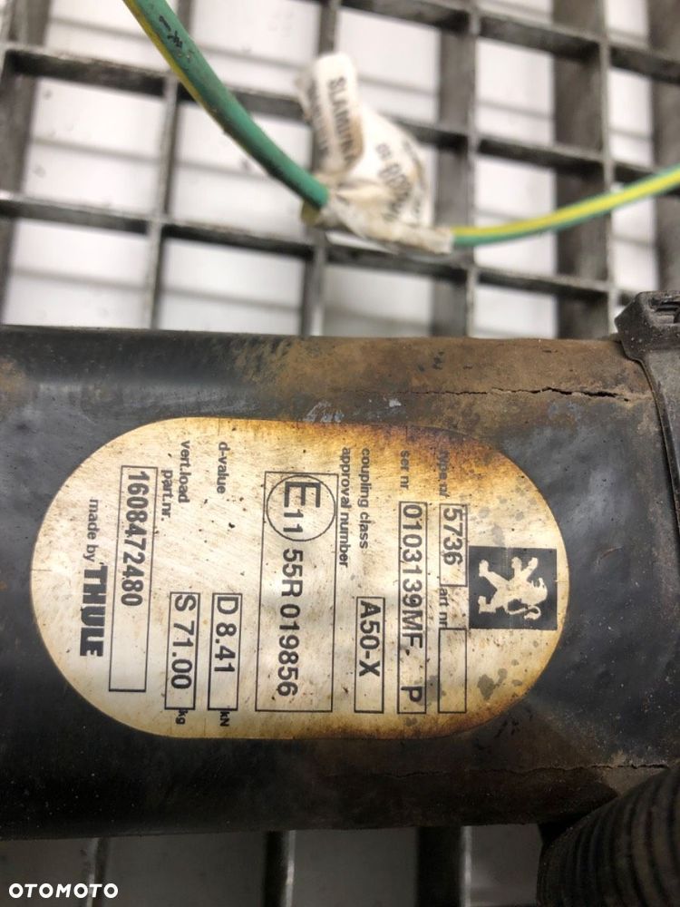 HAK HOLOWNICZY  PEUGEOT 308 SW II (LC_, LJ_, LR_, LX_, L4_) 2014 - 2021 1.6 BlueHDi 120 88 kW [120 - 5