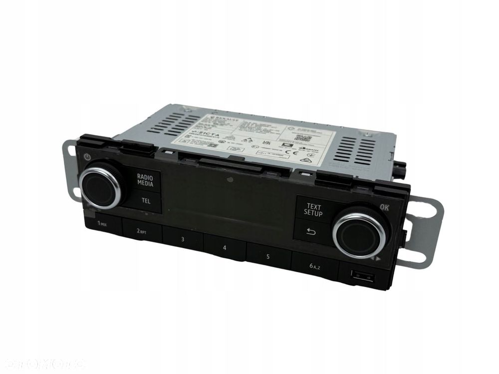 panel / radioodtwarzacz cd/dvd/gps renault trafic iii (x82) 280215140r - 1