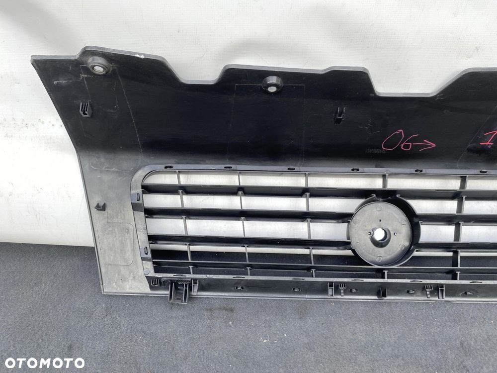 FIAT DUCATO 06- ATRAPA GRILL MASKOWNICA CHŁODNIC SREBRNA NOWY EMBLEMAT - 8