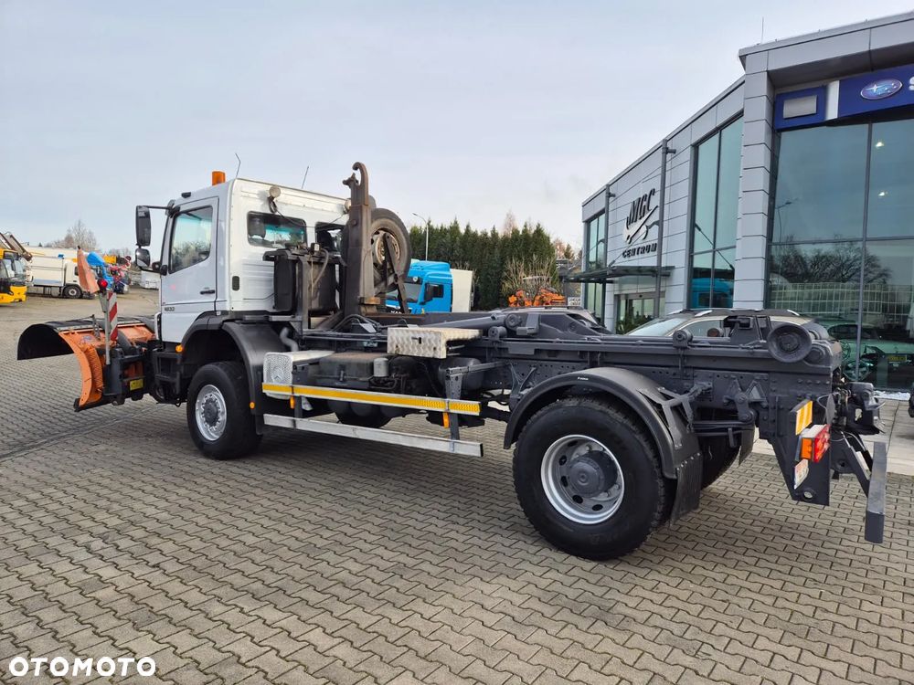 Mercedes-Benz Axor 18.33 4X4 / HAKOWIEC / PŁUG ŚNIEŻNY / SCHMIDT / BLOKADY MOSTÓW / ODRESTAUROWANY / SERWISOWANY / 1 WŁ. / UDT I TRANSPORT MOŻLIWY - 13