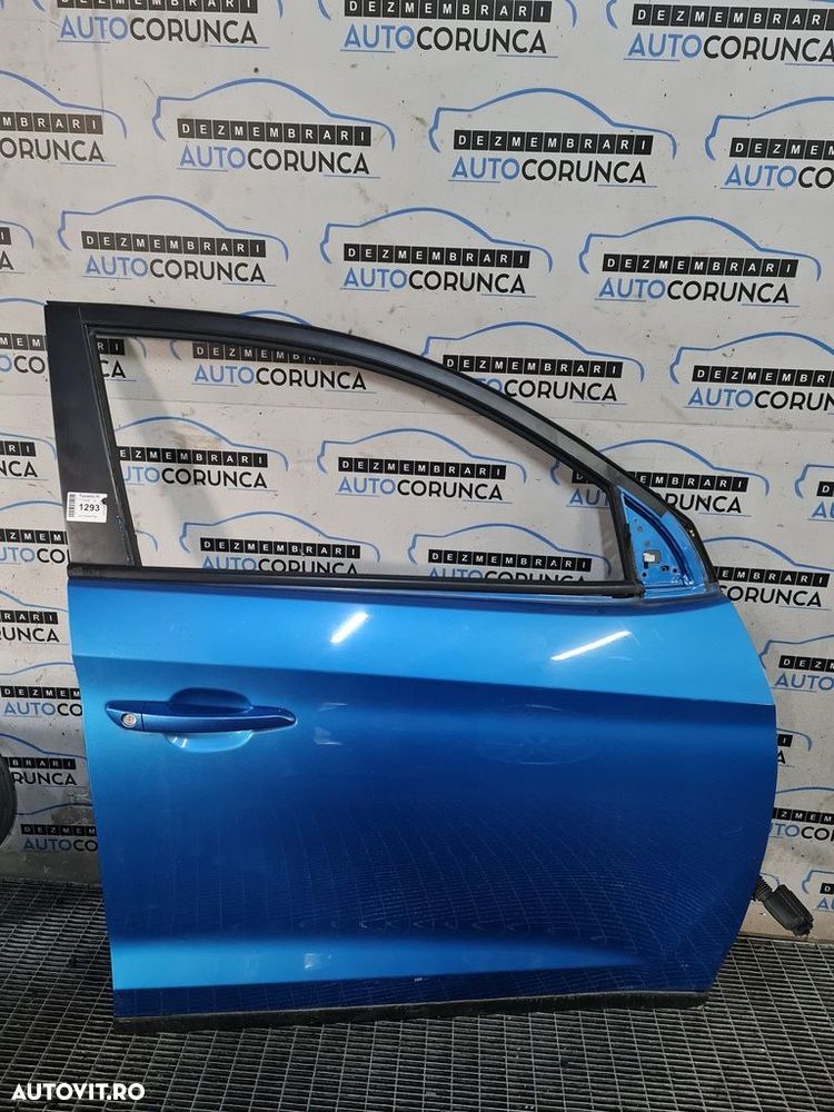 Usa Dreapta Fata Hyundai Tucson III 2015 - 2018 SUV 4 Usi Ara Blue Metallic R3U (1293) - 1