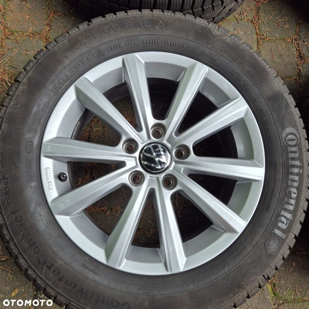 ZIMA 215/60 R16 VW PASSAT T-ROC BEETLE TOURAN SKODA SUPERB OCTAVIA KAROQ - 4