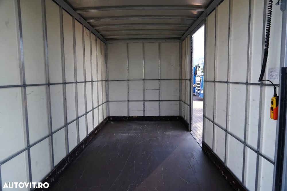 Citroën JUMPER / CONTAINER - 4,2 M / DHOLLANDIA LIFT - 750 KG / 3 LOCURI / IMPORTAT / EURO 6 - 12