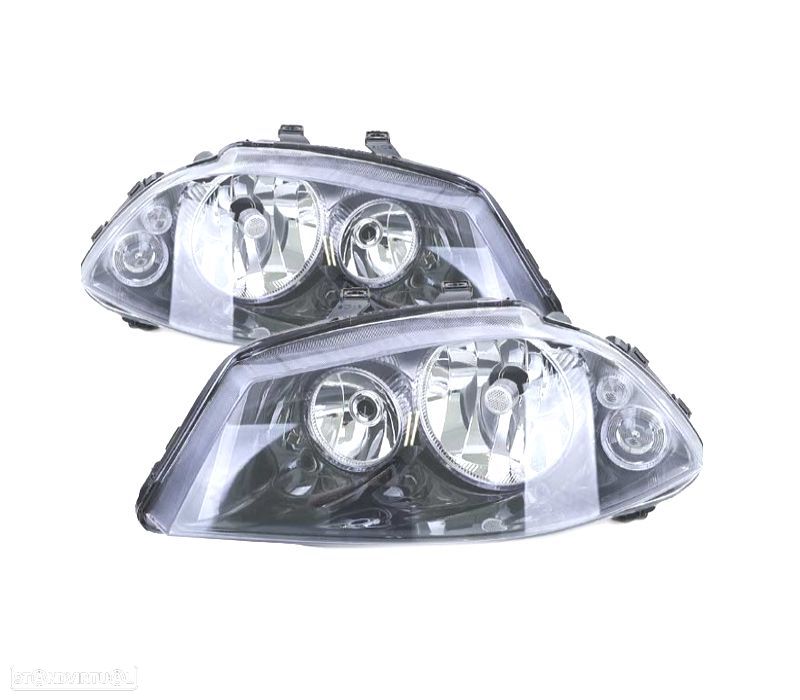 FARÓIS ÓPTICAS SEAT IBIZA 6L 02-09 CORDOBA 02-10 H7+H3 - 1