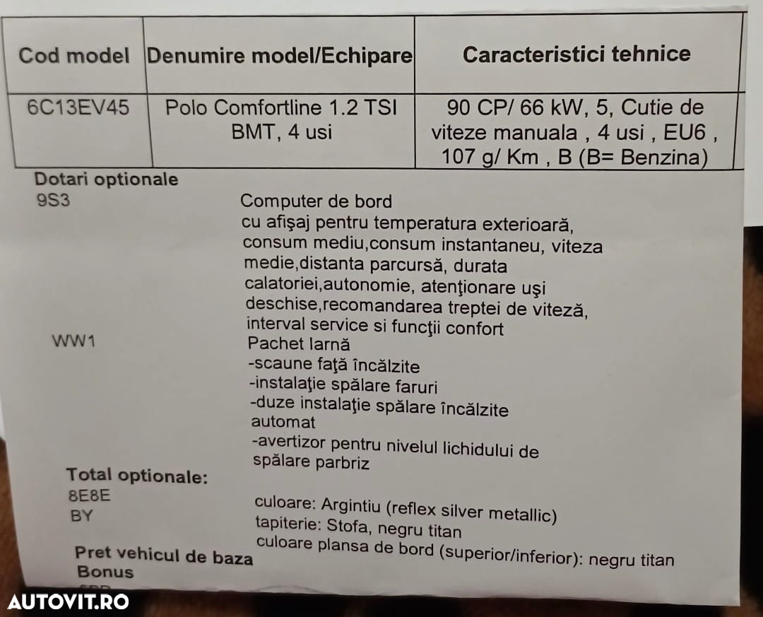 Volkswagen Polo 1.2 TSI BMT Comfortline - 7