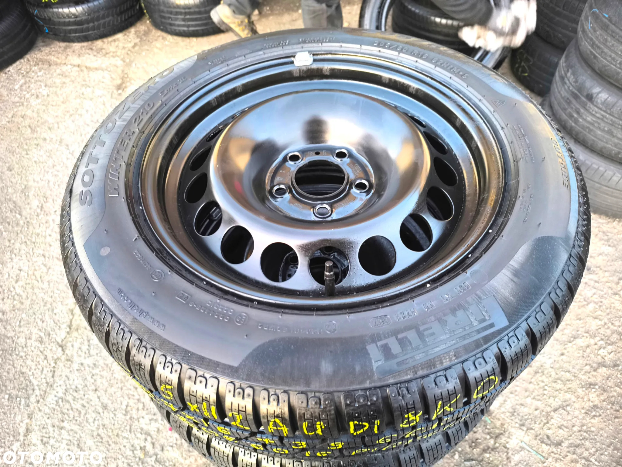 5x112 Felgi Stalowe Stal 16 Koła Zimowe Zima AUDI A4 B8 B9 8K0 Mercedes E W211 W212 KLASA C W205 B W247 7mm ALU-RAD Legnica 205/60 - 3