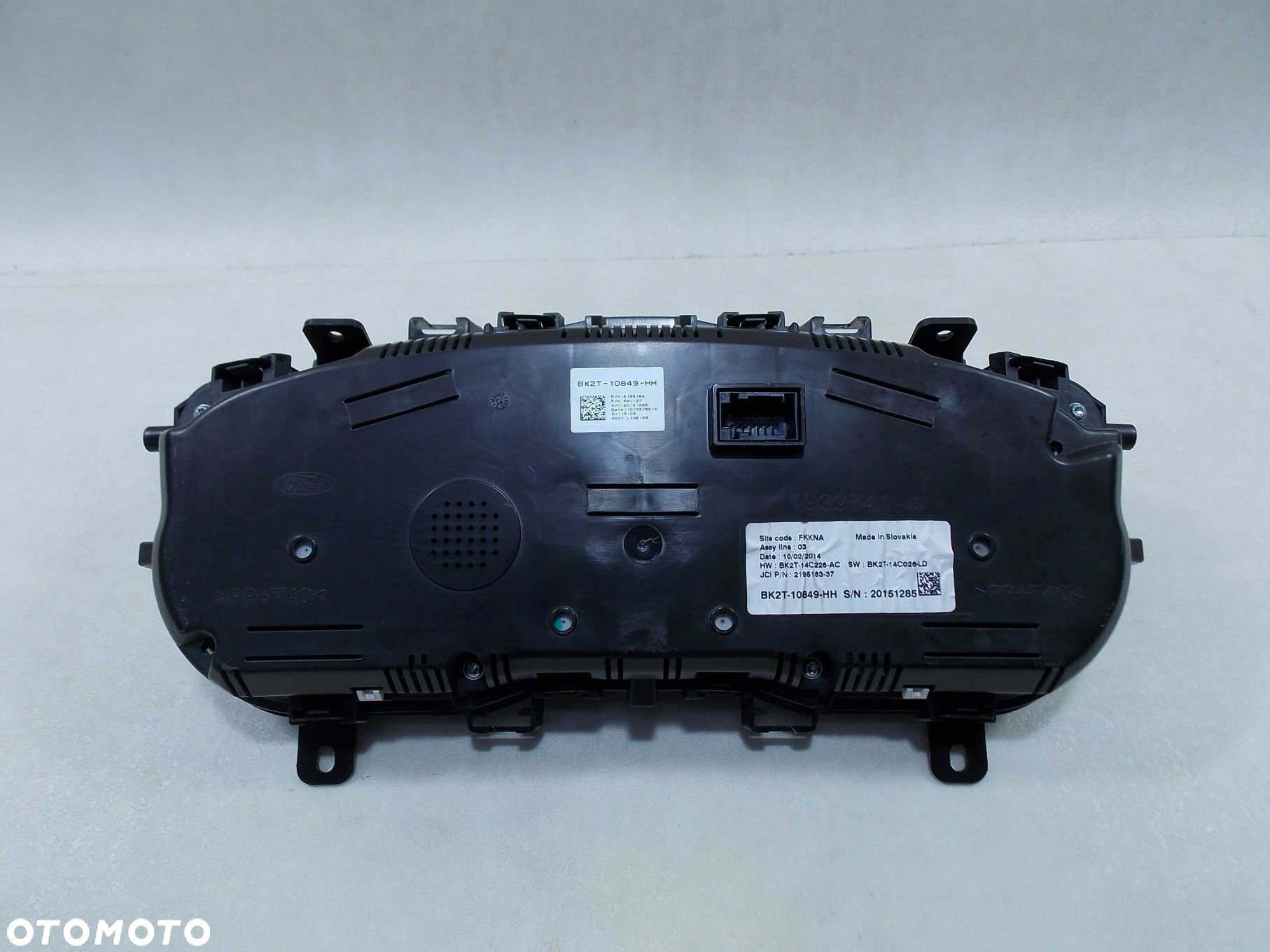 FORD TRANSIT CUSTOM 13-17 LICZNIK ZEGAR MPH/KM BK2T-10849-HH - 4