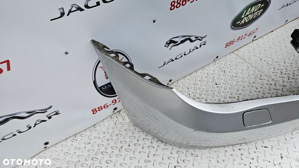 BMW 5 E60 LIFT 2007-2010 Kompletny zderzak przedni Zderzak przód pod XENON kolor srebrny Titansilber - 5