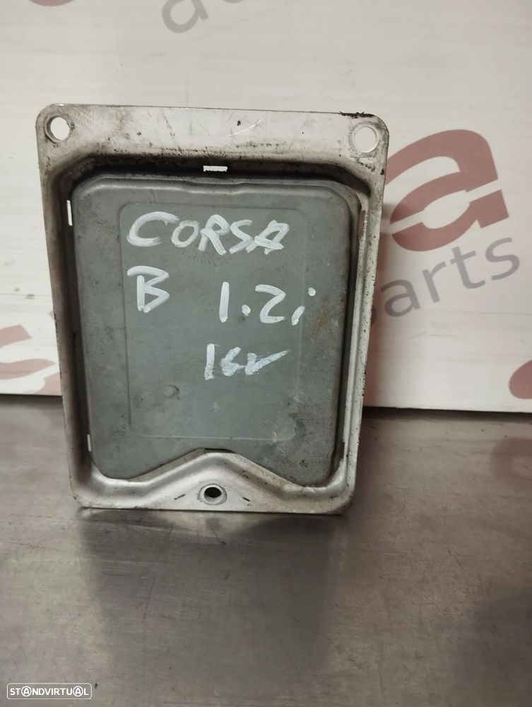 CENTRALINA DO MOTOR OPEL CORSA B 1.2 16V 0261204475 90532610 - 3