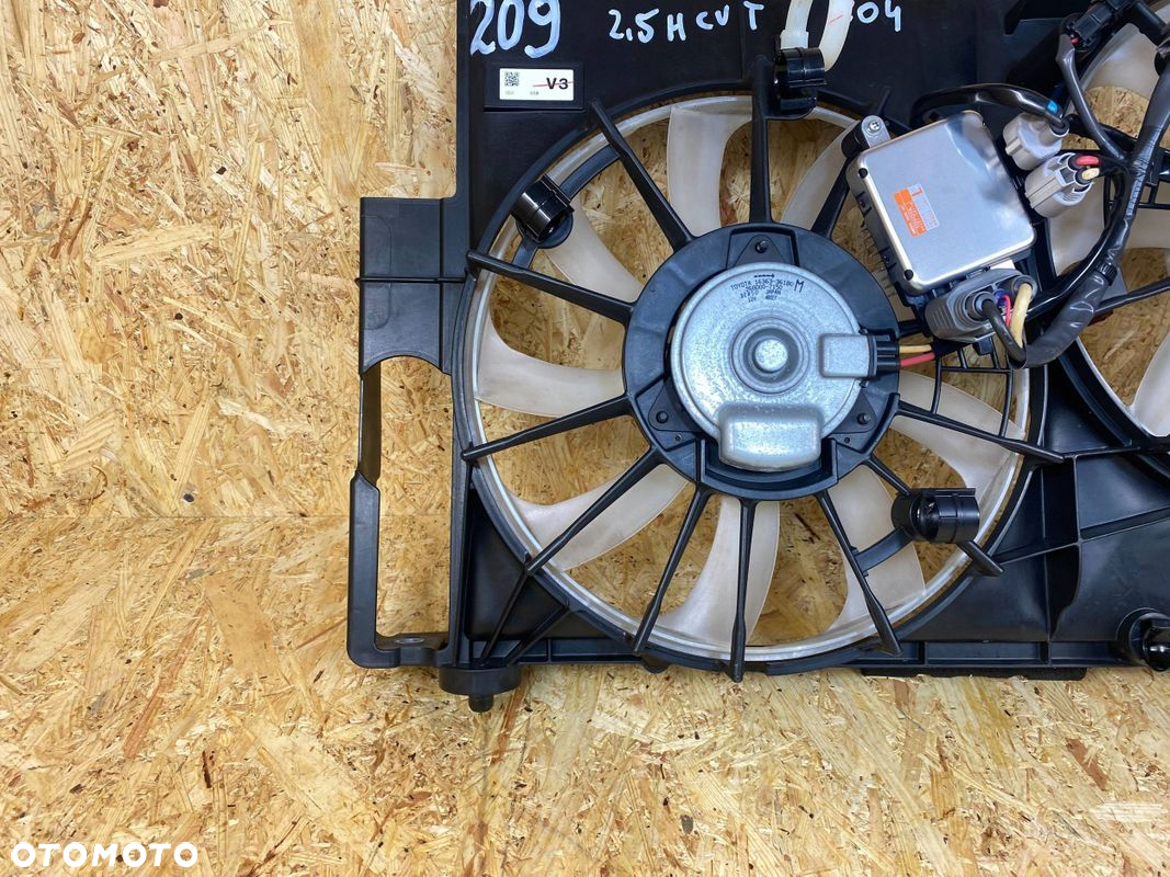 WENTYLATOR CHŁODNIC OBUDOWA LEXUS NX NX300H 26B000-7150 89257-30110 2014- - 4