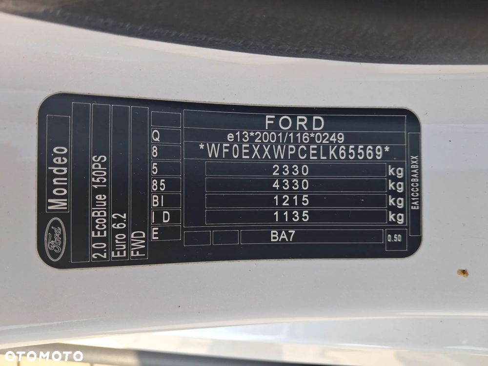 Ford Mondeo 2.0 EcoBlue Titanium - 35