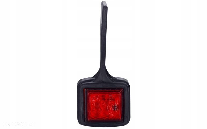 lampka obrysowa led wisząca czerwona lewa 12/24v - 1
