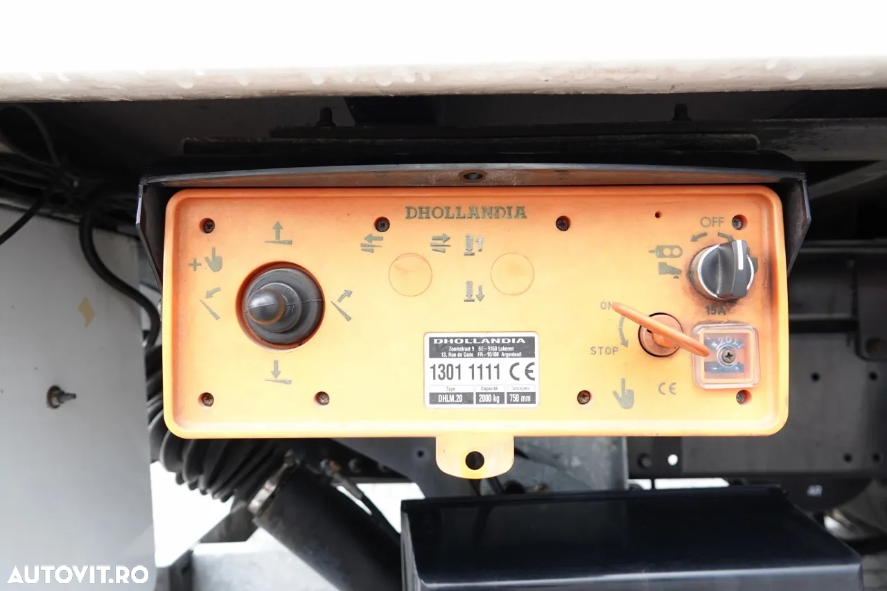 MAN TGM 12.290 / 4x2 / FRIGIDER 6.5 M / THERMO KING T-600 R UNIT / LIFT DE ÎNCĂRCARE DHOLLANDIA / IMPORTAT - 11