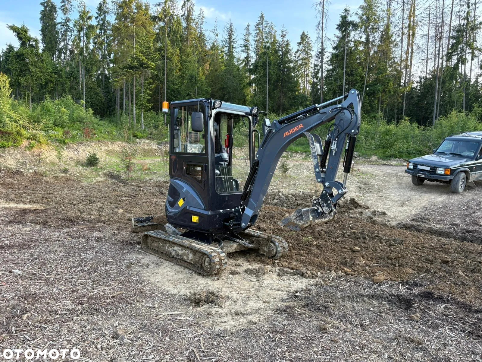 Inny NOWA MINIKOPARKA AUGER 25, WAGA 2100 KG, KUBOTA silnik - 37